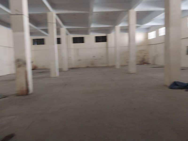 Factory Available For Rent In Korangi Industrial Area Near Shan Chowrangi 14