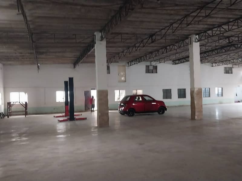 Factory Available For Rent In Korangi Industrial Area Near Brookes Chowrangi 5