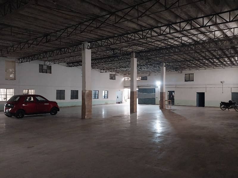 Factory Available For Rent In Korangi Industrial Area Near Brookes Chowrangi 6