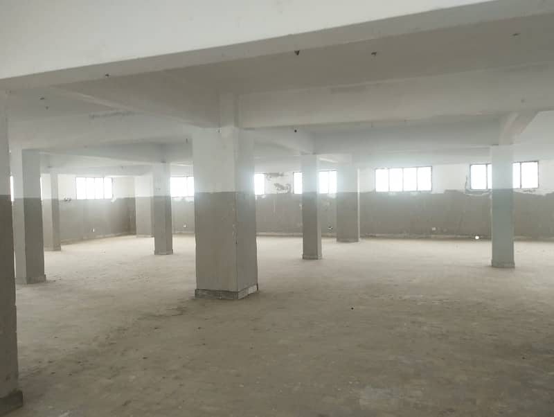Factory Available For Rent In Korangi Industrial Area Near Brookes Chowrangi 11