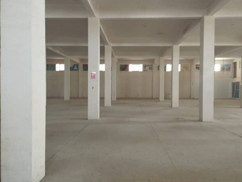Available For Rent In Korangi Industrial Area Near Gets 
Pharmaceutical
 Chowrangi About Twenty Thousands Square Feet. 1
