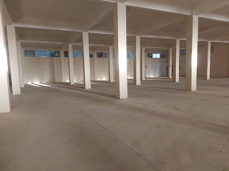 Available For Rent In Korangi Industrial Area Near Gets 
Pharmaceutical
 Chowrangi About Twenty Thousands Square Feet. 7