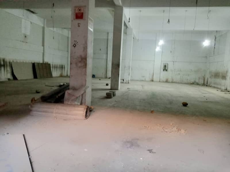 Factory Available For Rent In Korangi Industrial Area Near Shan Chowrangi 3