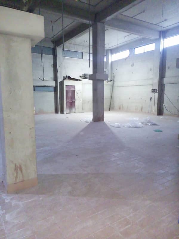 Factory Available For Rent In Korangi Industrial Area Near Shan Chowrangi 9