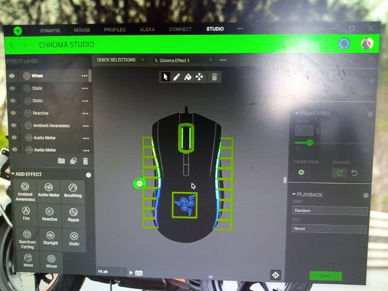 Razer Mamba Elite with Extended Razer Chroma Wired Gaming Mouse 2