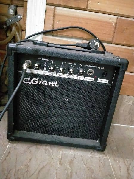 C Giant Perfect Beginner Guitar with Amplifier 4