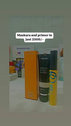 maskara & primer