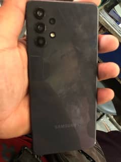 samsung A32 black with complete box