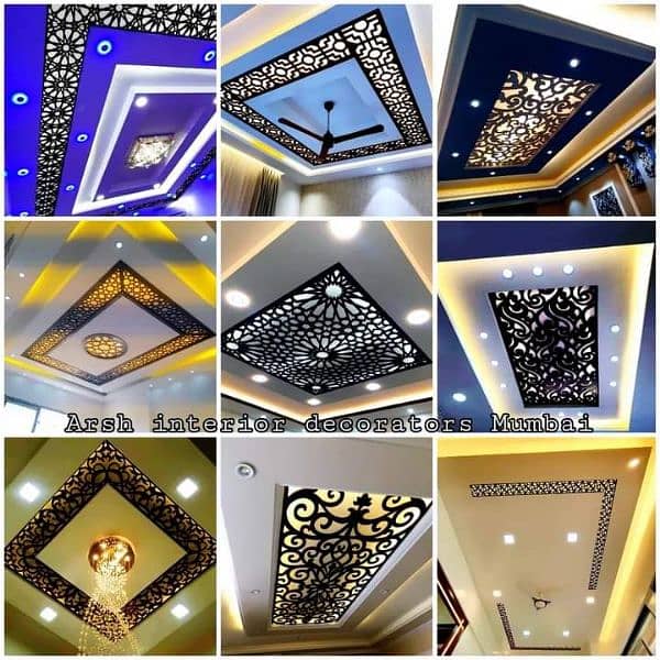 plaster of Paris ceiling decorations 2