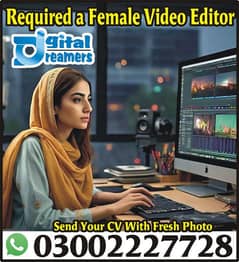 Seeking a Skilled Female Video Editor