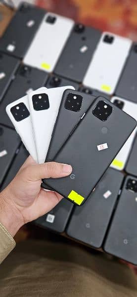 Google Pixel 4,4XL Box pack and 4a5G official, 5, and 5a All Available 12