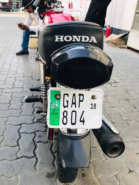 Honda CG 125 2018 Bike For Sale |  804 Number Plate 1