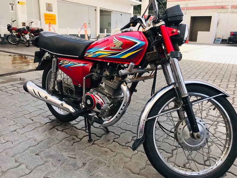 Honda CG 125 2018 Bike For Sale |  804 Number Plate 4