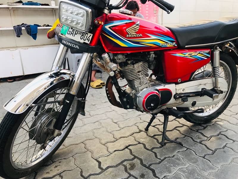Honda CG 125 2018 Bike For Sale |  804 Number Plate 5