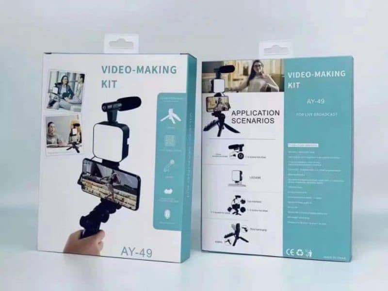 Title : Video Vlog Making Kit With Remote Good Quality 9