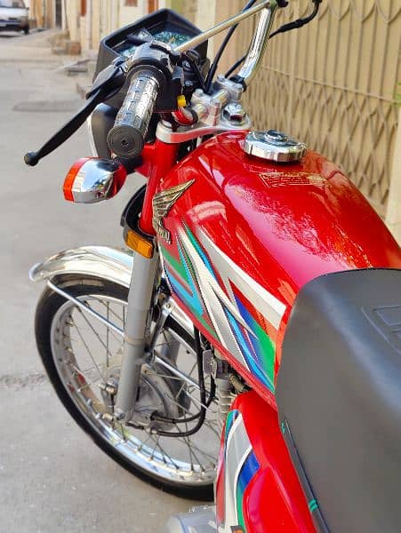 Honda CG 125cc urgent sale 8