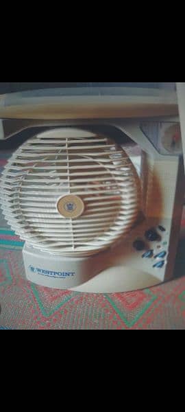 West point rechargeable and multi functional fan 1