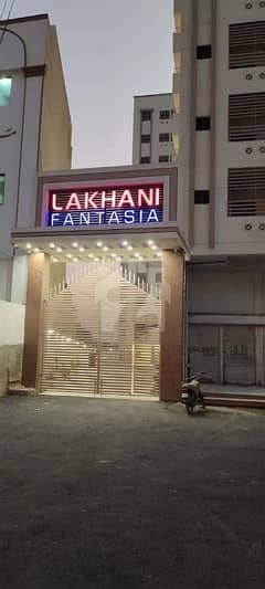 2 Bd Dd Flat for Rent in Lakhani Fantasia Scheme 33