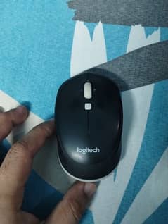 Logitech M337 Bluetooth wireless mouse Black, grey.