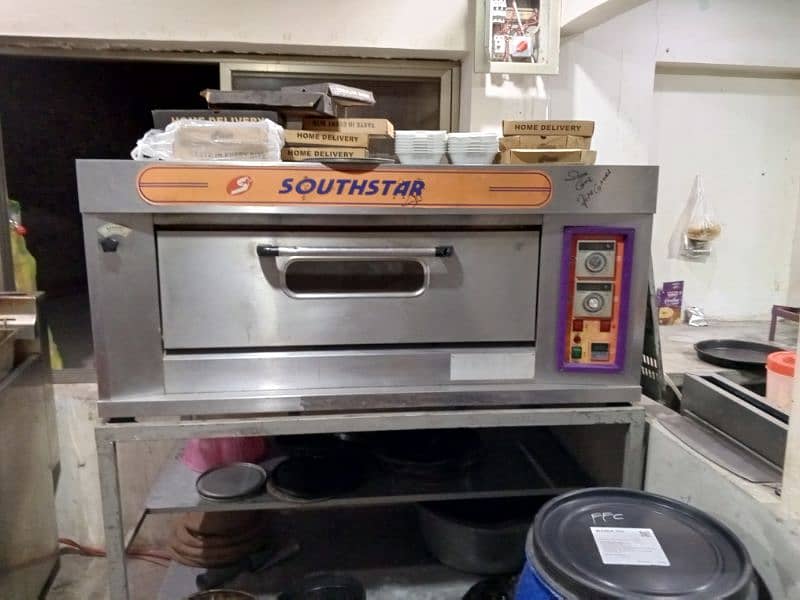 South star Oven+Stand, firer 16 Litter, Hot plate 3.5fit,Topping table 3