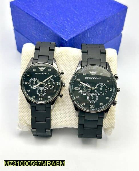 Couples Actual Analogue Watch 3