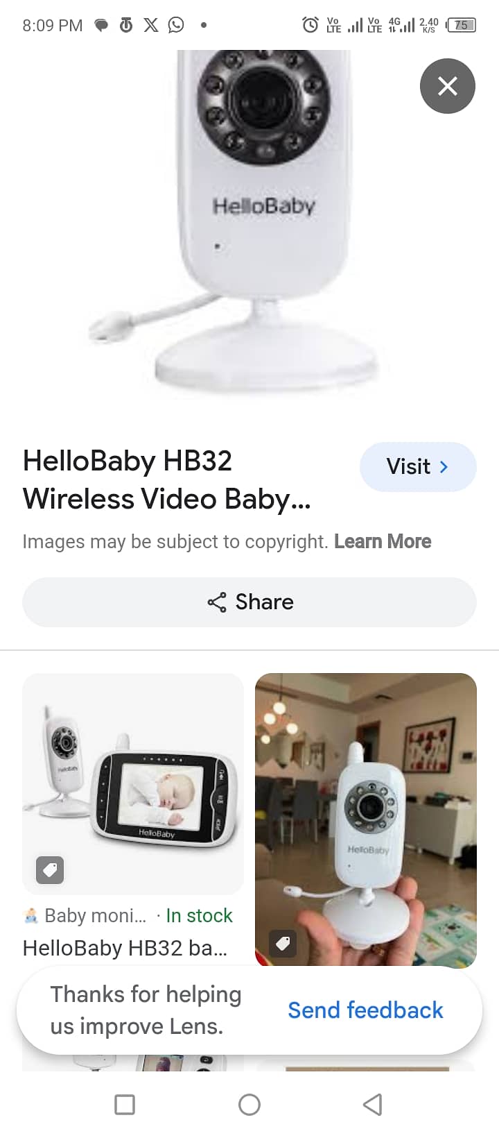 baby monitor for sale 7