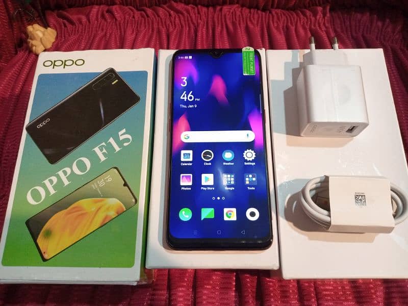 Oppo F15 8gb/256gb PTA Approved O31OO126668 1