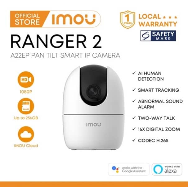 imou Ranger 2 (2MP) Baby Monitoring / Home Security Camera 2