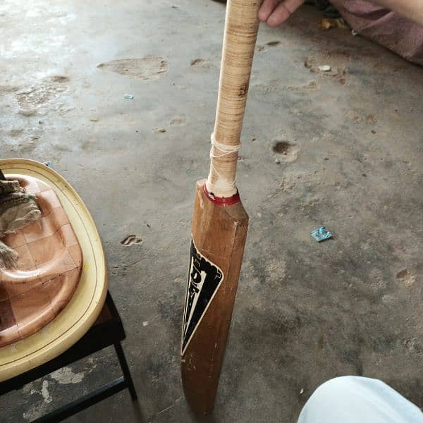 imported cricket hard bowl bat 1