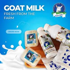 Goat milk.  . . 03186410869 whatsapp