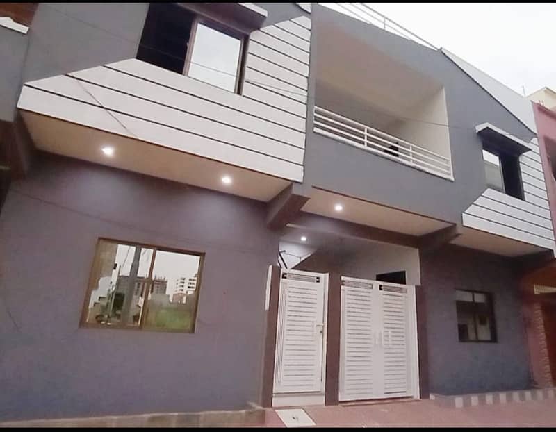 DIRECT OWNER 100 Yards Brand New Bungalow For SALE In Very Reasonable Price Complete & Furnished 28