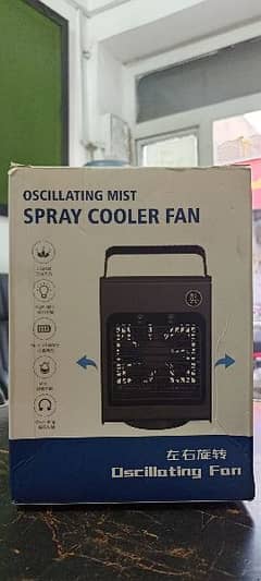 sapry cooler fan with Air Mist