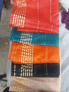 organza duppata 5 pieces set only 1000 rupees wholesale rate per