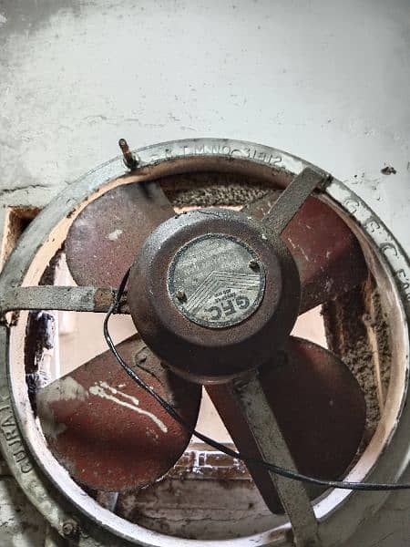 GFC exhaust fan 10/9 condition 0