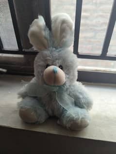 Blue bunny fluffy bear 0