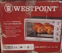 West Point convection Rotisserie Oven with kebab grill