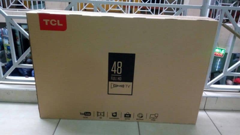 43, INch New led tv 4k TcL 3 YEARS warranty O32245O5586 0