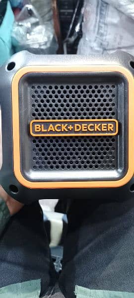 Best quality speaker Black+decker 1