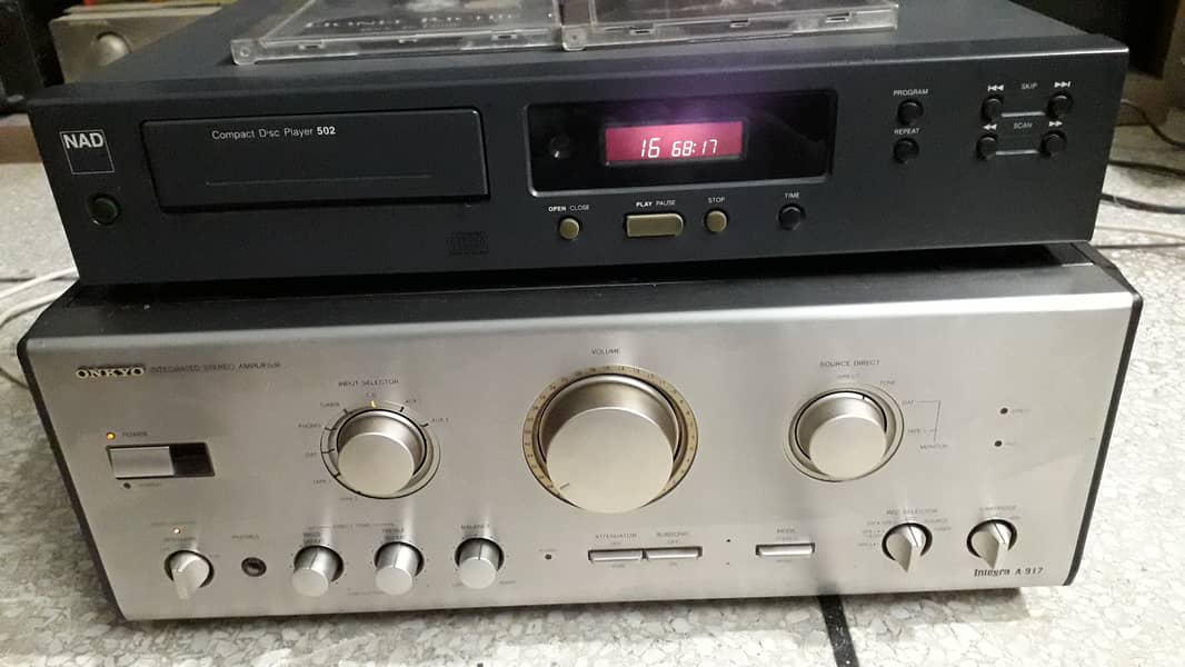 Onkyo Integra A917 High End Stereo integrated Amplifier 4