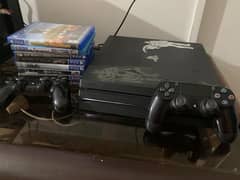 PS 4 pro 1TB with 8 games