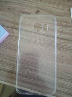 Samsung Galaxy Edge phone cover transparent