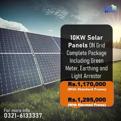 10kw On Grid Solar Panels package in best price