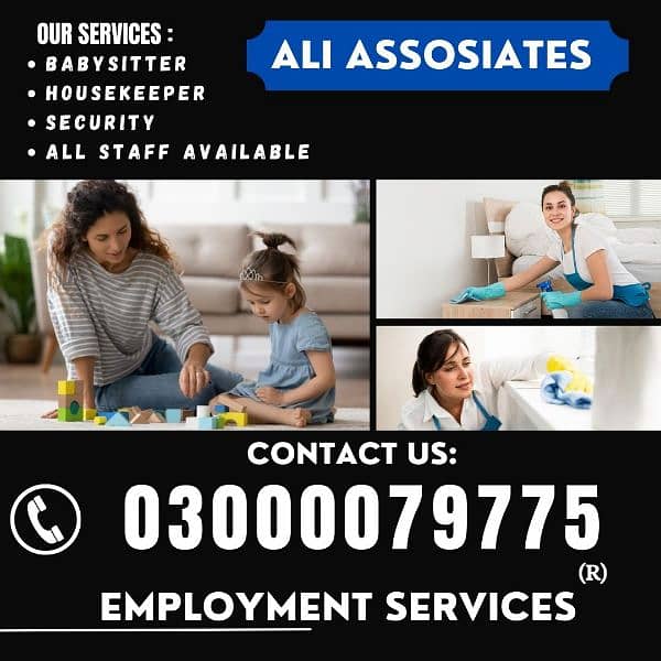 provide,cook,maids,driver,helper,couple 1