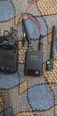 5.8 GHz audio video transmitter and receiver rc 805