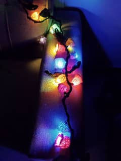 Beautiful crochet lilliy valley lights for decorations