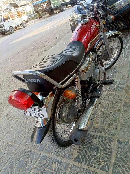 special edition Honda CG 125 Karachi 1