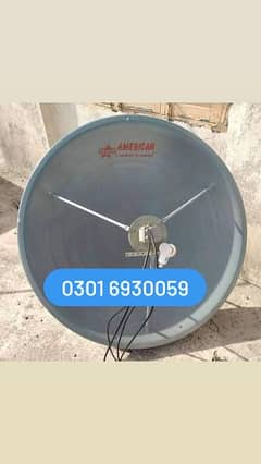 Dish antenna New satap and setting 0301 6930059 0