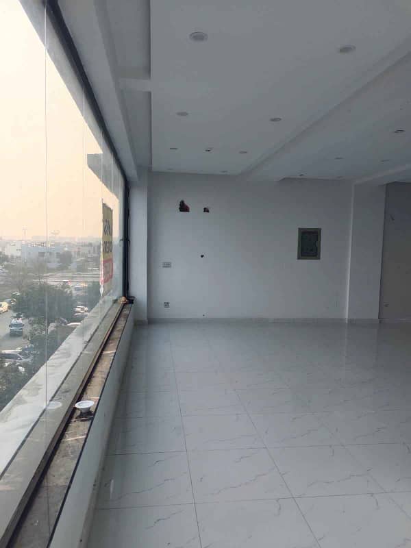 4 Marla commercial Floor available for rent in dha Phase 6 Main Boulevard. 7