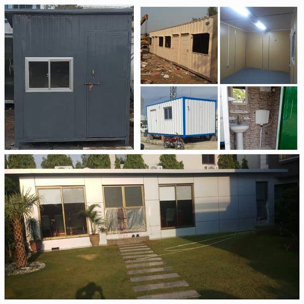 Check post,guard room,container office,porta cabin,cafe,toilet,shed 4