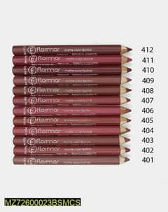 smudge proof lip pencil pack of 6